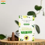 Natūralūs "Stamford" Citronelos ir citrinžolės aromato krioklio efekto smilkalai
