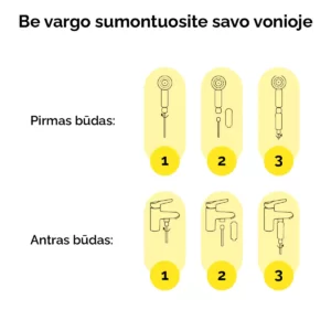 Vitaminizuotas dušo filtras - Braškių aromato - Image 6