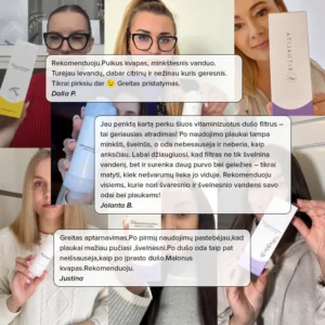 Vitaminizuotas dušo filtras - Citrinų aromato - Image 8