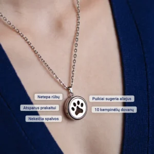 Aromaterapinis pakabukas – Pėda - Image 2