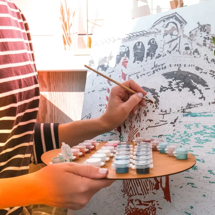 Tapybos Pagal Skaičius Rinkinys "Rožių Prabanga", 40x50 cm - Image 3