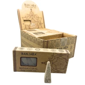 "Banjara" Piramidiniai kūginiai Majų kopalo aromato smilkalai