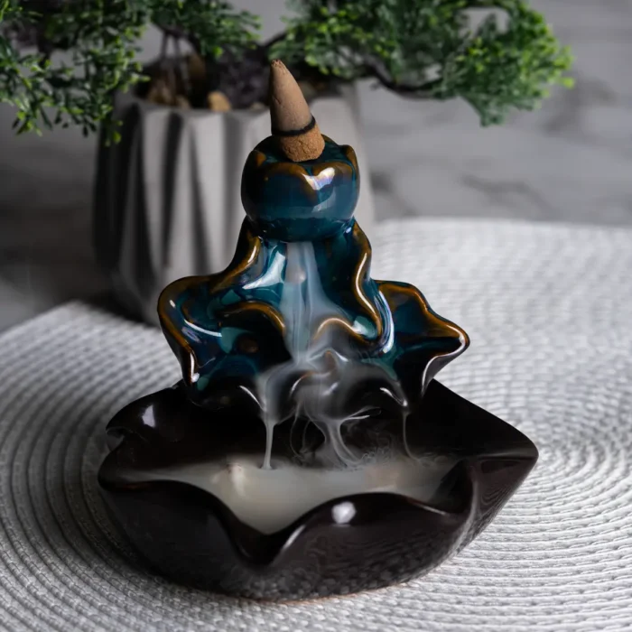 Smilkalinė Nr. 40 + Natūralių „Stamford” Krioklio efekto smilkalų rinkinys (9 dėžutės) - Image 2